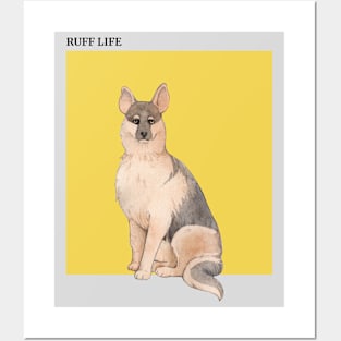 ruff life Posters and Art